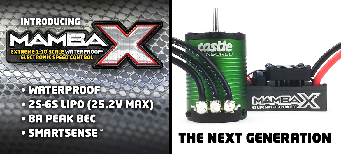 Mamba X 1:10 Scale Power System Mamba X 1:10 Scale Power System