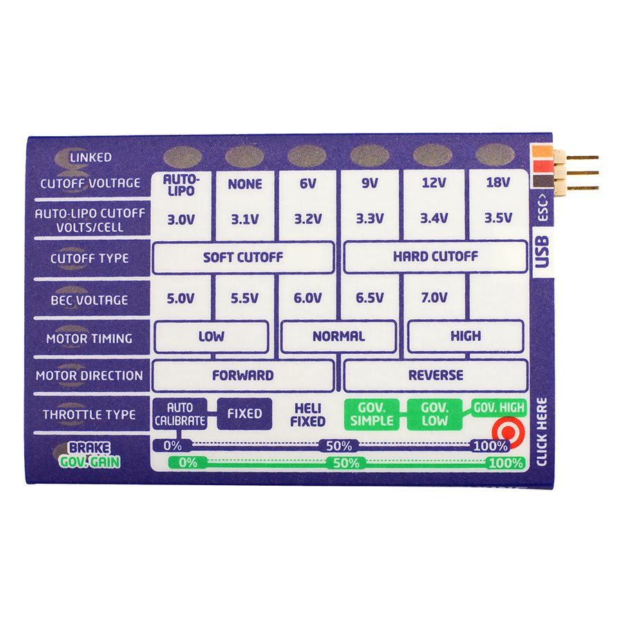 Phoenix Edge 50 AMP ESC, 8S / 33.6V with 5 AMP BEC Phoenix Edge 50 AMP ESC, 8S / 33.6V with 5 AMP BEC