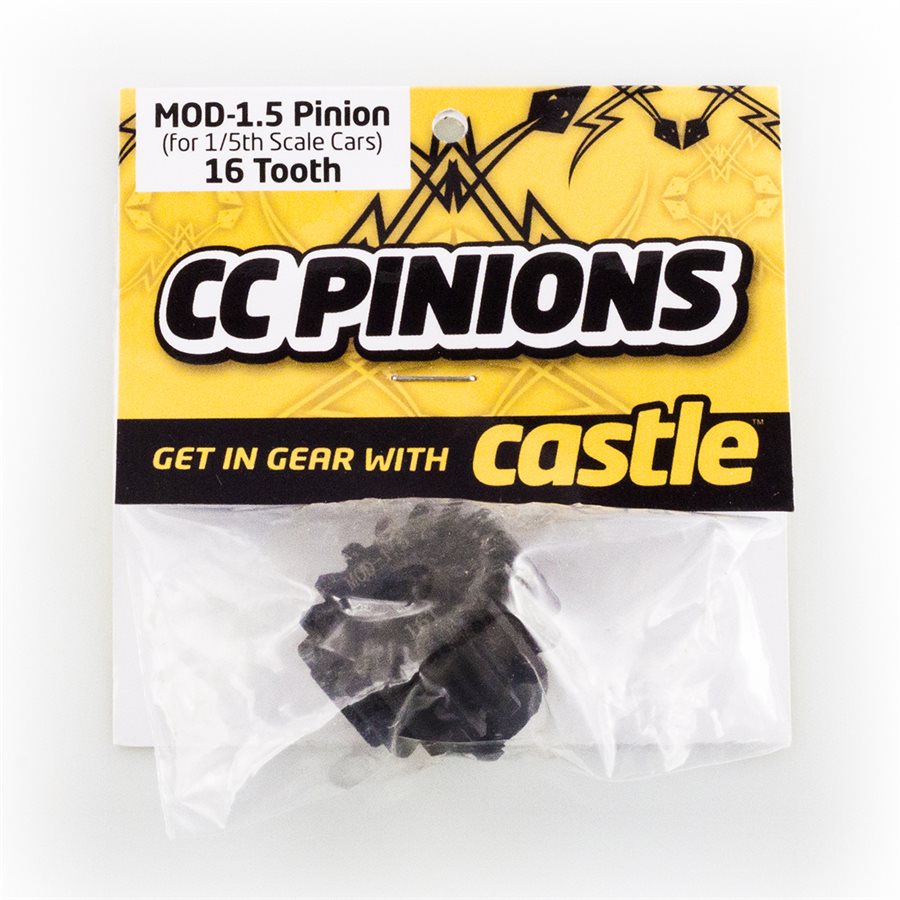 CC Pinion - MOD-1.5 - 16 Tooth
