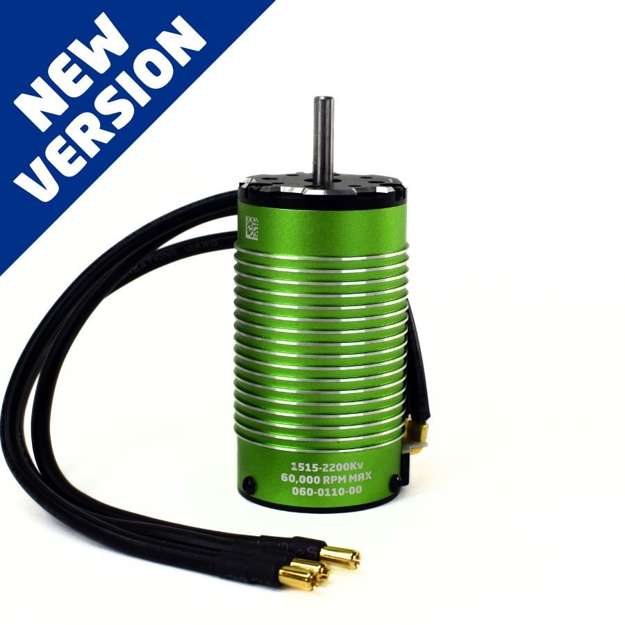 ラジコン Castle Sensored 1515 Series 2200KV CASTLE 1515 SENSORED MOTOR - 2200KV (MOD 4MM BULLETS / 12AWG