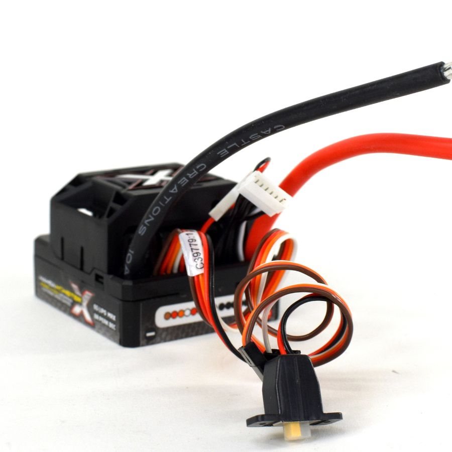 MONSTER X 25.2V ESC, 8A PEAK BEC W / 1512-2650KV V2 SENSORED