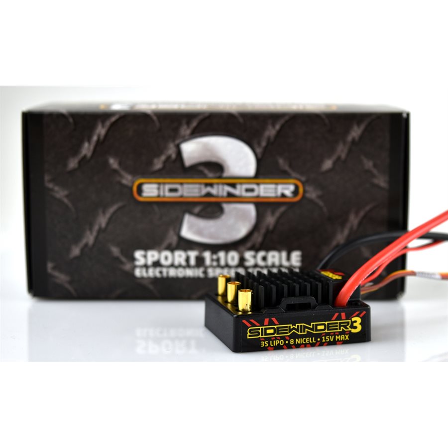 SIDEWINDER 3 SPORT WP 1:10 SCALE ESC