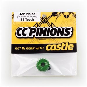CC Pinion - 32P - 18 Tooth