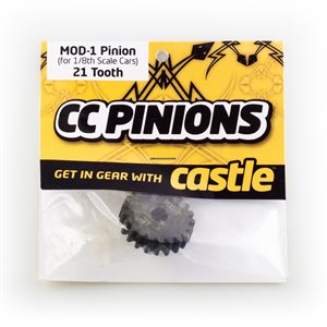 CC Pinion - MOD 1 - 21 Tooth