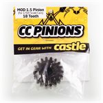 CC Pinion - MOD-1.5 - 18 Tooth