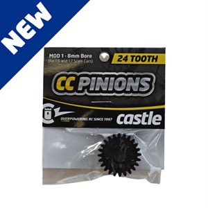 CC PINION 24T-MOD 1 8mm BORE