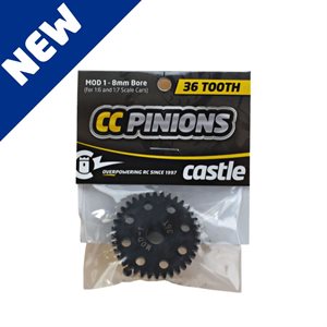 CC PINION 36T-MOD 1 8mm BORE