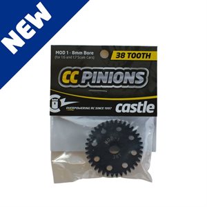 CC PINION 38T-MOD 1 8mm BORE