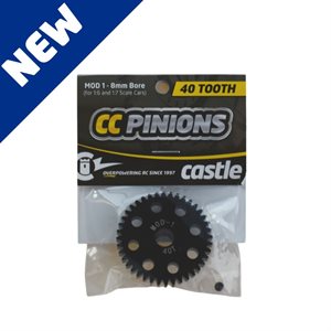 CC PINION 40T-MOD 1 8mm BORE
