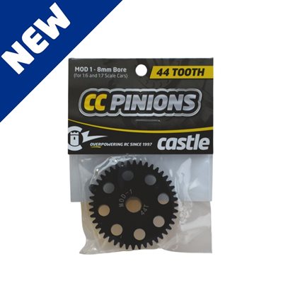 CC PINION 44T-MOD 1 8mm BORE