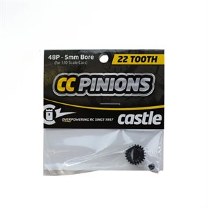 CC Pinion 22T-48 Pitch 5mm Bore