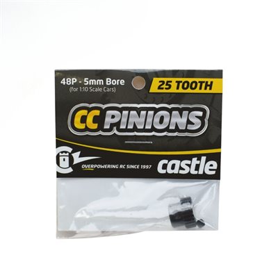 CC Pinion 25T-48 Pitch 5mm Bore
