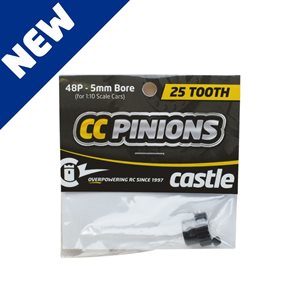 CC Pinion 25T-48 Pitch 5mm Bore