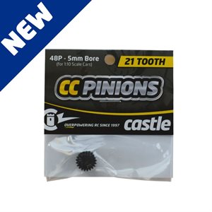 CC Pinion 21T-48 Pitch 5mm Bore