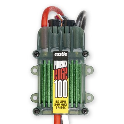 Phoenix Edge 100 AMP ESC, 8S / 33.6V with 5 AMP BEC
