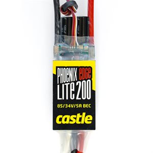 PHOENIX EDGE LITE 200 AMP ESC, 8S / 34V WITH 5 AMP BEC