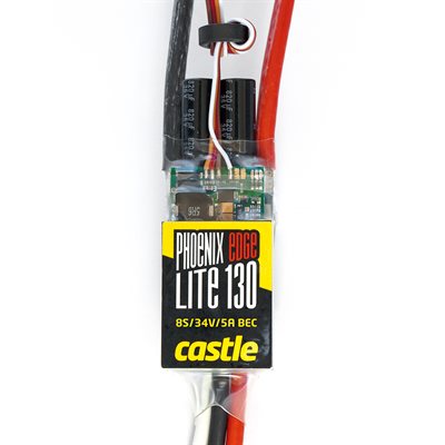 PHOENIX EDGE LITE 130 AMP ESC, 8S / 33.6V WITH 5 AMP BEC