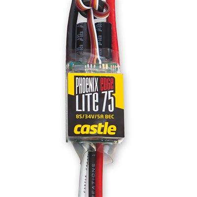 PHOENIX EDGE LITE 75 AMP ESC, 8S / 33.6V WITH 5 AMP BEC