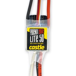 PHOENIX EDGE LITE 50 AMP ESC, 8S / 34V WITH 5 AMP BEC 