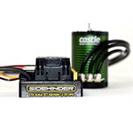 SIDEWINDER SCT WP COMBO WITH 1410-3800KV SENSORED MOTOR 