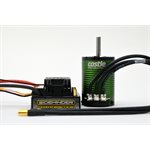 SIDEWINDER SCT WP COMBO WITH SENSORED 1410-3800KV 5MM SHAFT MOTOR 