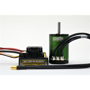 SIDEWINDER SCT WP COMBO WITH SENSORED 1410-3800KV 5MM SHAFT MOTOR 