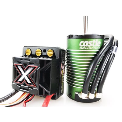 MONSTER X 25.2V ESC, 8A PEAK BEC W / 1515-2200KV V2 SENSORED MOTOR