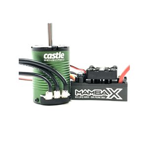 MAMBA X SCT, SENSORED, 25.2V WP ESC AND 1410-3800KV 5MM COMBO