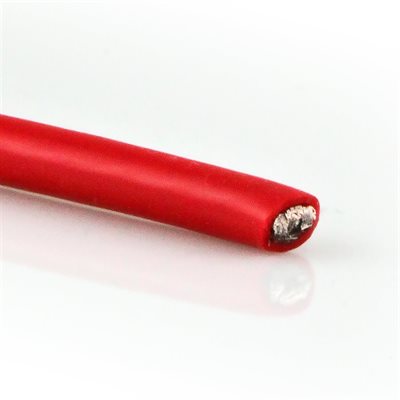 Castle Wire - 08 Gauge - Red - 36"