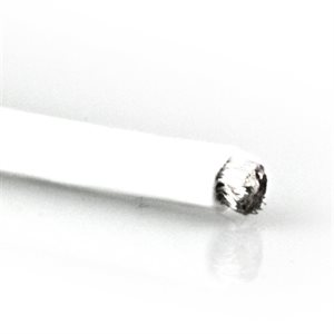 Castle Wire - 08 Gauge - White - 36"