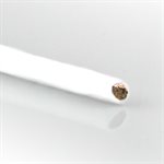 Castle Wire - 10 Gauge - White - 36"