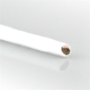 Castle Wire - 10 Gauge - White - 36"