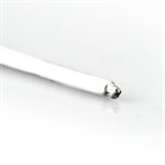 Castle Wire - 13 Gauge - White - 60"