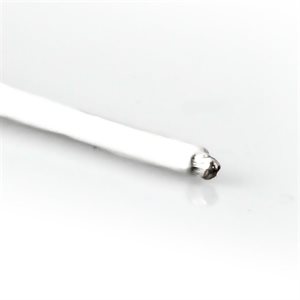 Castle Wire - 13 Gauge - White - 60"