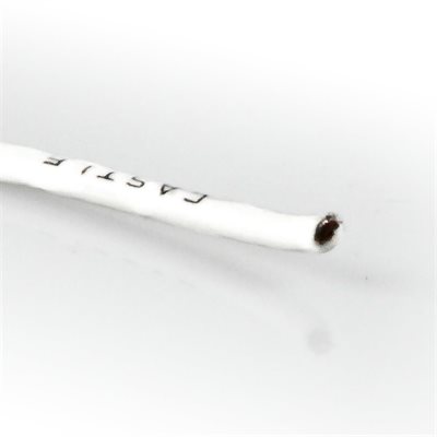 Castle Wire - 16 Gauge - White - 60"