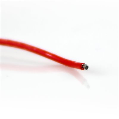 Castle Wire - 20 Gauge - Red - 60"