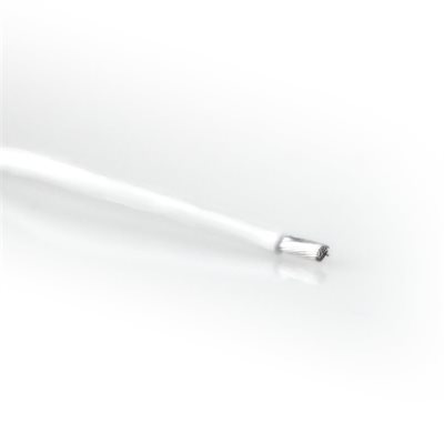 Castle Wire - 24 Gauge - White - 60"