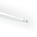 Castle Wire - 24 Gauge - White - 60"
