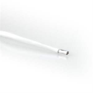Castle Wire - 24 Gauge - White - 60"