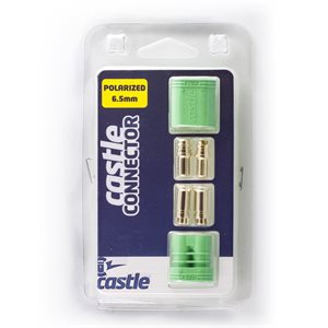 Polarized Castle Connectors - 6.5mm Male / Female Set