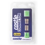 Polarized Castle Connectors - 4.0mm Male / Female Set