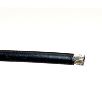 WIRE, 60", 12 AWG BLACK