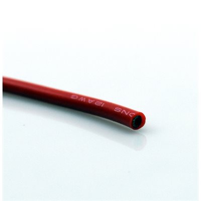 WIRE, 60", 12 AWG RED
