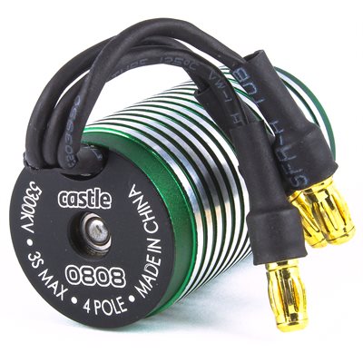 1:18th SCALE MOTOR, INRUNNER, 0808-5300KV 