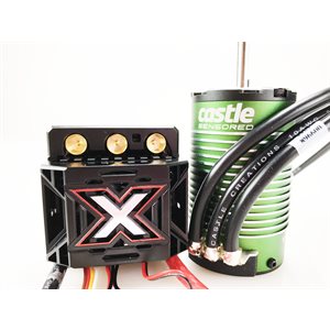 MONSTER X 25.2V ESC,8A PEAK BEC W / 1515-2200KV SENSORED MOTOR