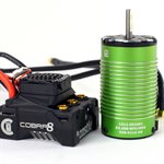 COBRA 8 25.2V ESC W / 1512-2650KV V2 SENSORED MOTOR COMBO