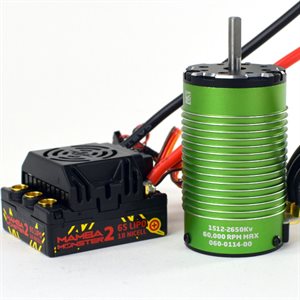 MAMBA MONSTER 2 1:8TH 25.2V WP ESC W / 2650KV V2 SENSORED MOTOR