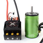 MONSTER X 25.2V ESC, 8A PEAK BEC W / 1512-2650KV V2 SENSORED MOTOR
