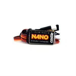 Sidewinder Nano Micro PnP ESC, 12.6V, with XT30 and JST plugs