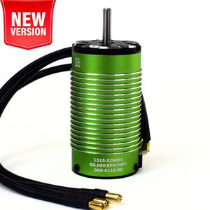 CASTLE 1515 SENSORED MOTOR - 2200KV (MOD 4MM BULLETS / 12AWG WIRE)